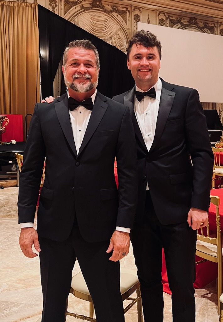 Victor Marx and Charlie Kirk